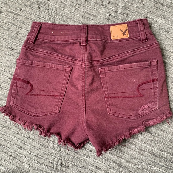 AMERICAN EAGLE OUTFITTERS stretch distressed short size 00 - Picture 3 of 10